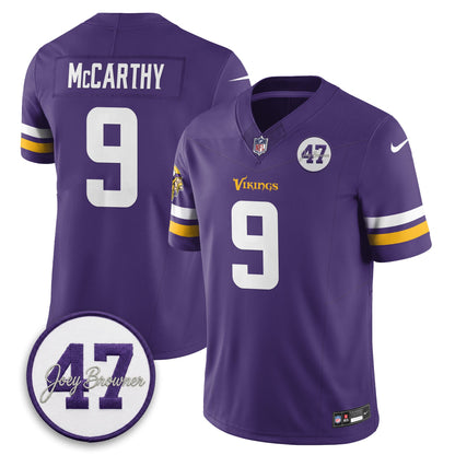 MIN Joey Browner Thank You For Memories - 1960 – 2026 Football Vapor Limited Jersey - All Stitched-DTD