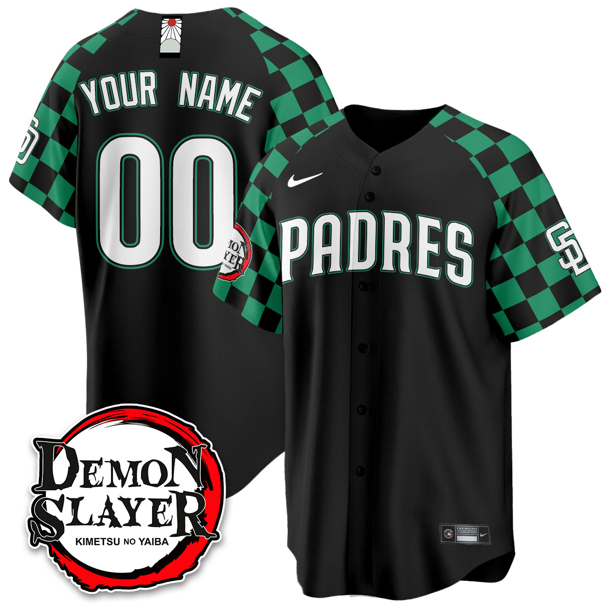 SD Demon Slayer Vapor Limited Custom Jersey - Stitched-DTD