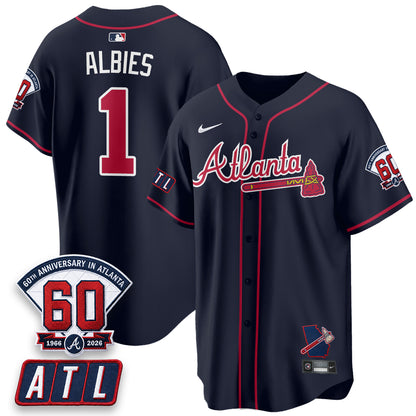 ATL 2026 60th Anniversary Vapor Limited Jersey - All Stitched-DTD