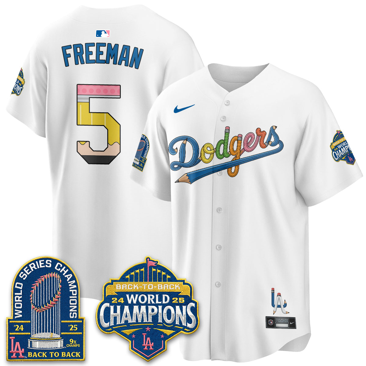 LAD x Back to School Style Vapor Jersey - Stitched-DTD