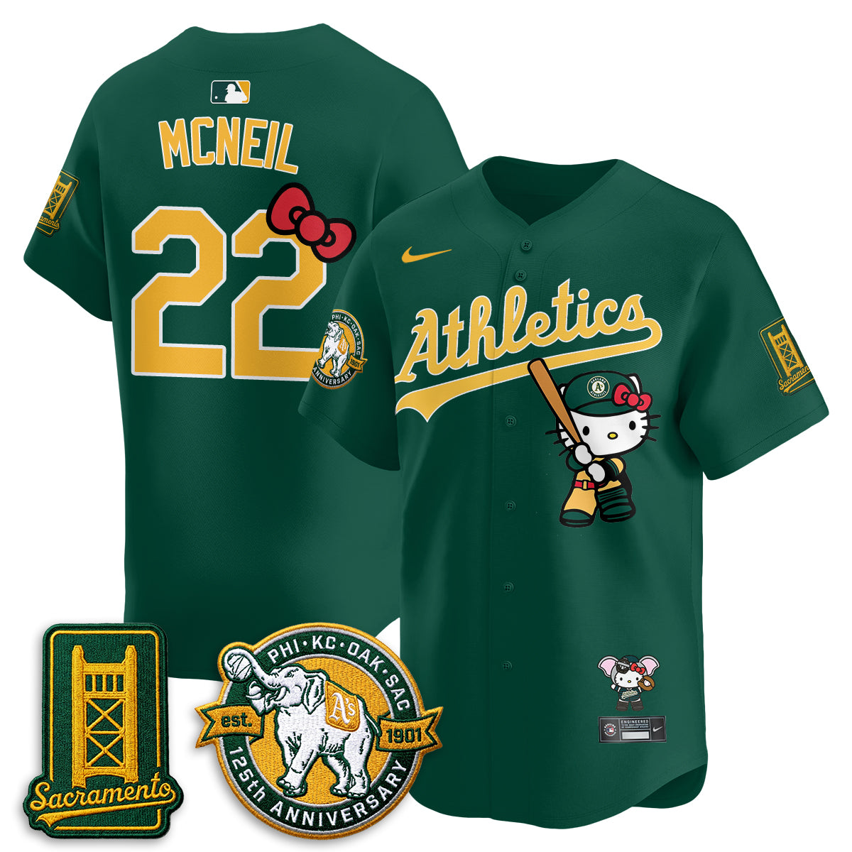 OAK x Meow KT 2026 Vapor Limited Jersey - Stitched-DTD