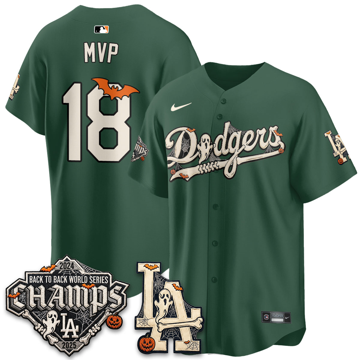 LAD Halloween 2026 Vapor Jersey - Stitched-DTD
