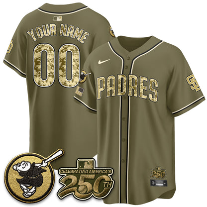 SD 2026 Armed Forces Day Custom Jersey - All Stitched V2-DTD