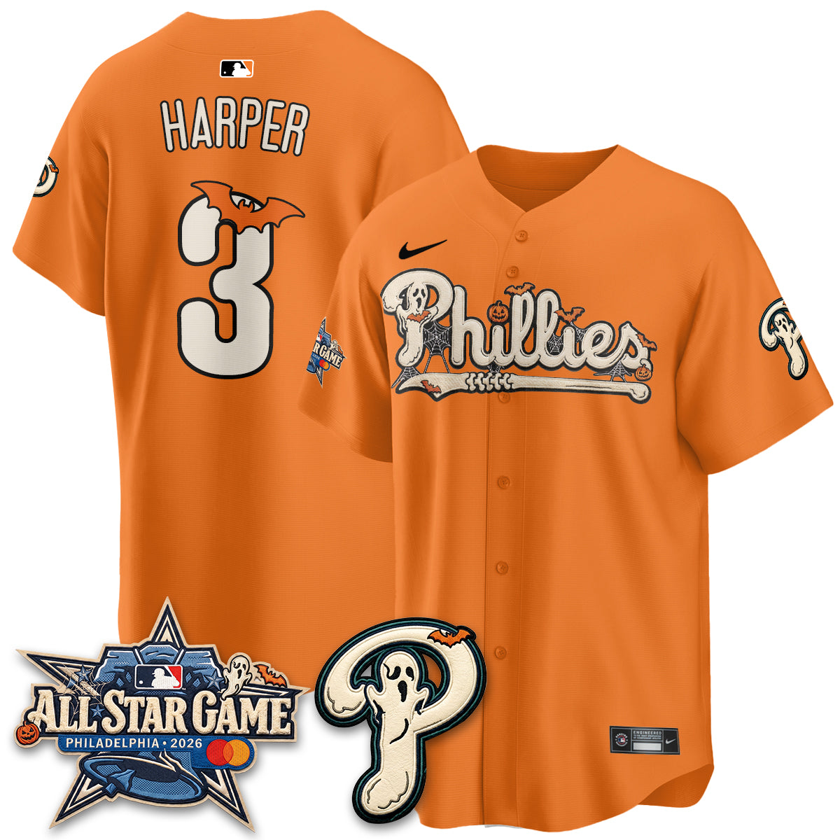 PHI Halloween 2026 Vapor Limited Jersey - Stitched-DTD