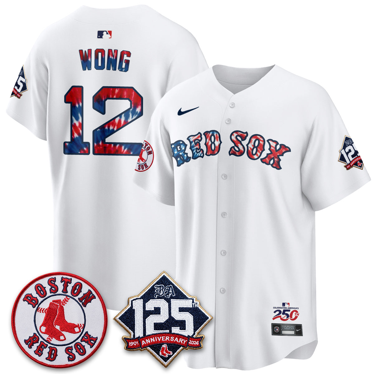 BOS Americana 2026 Vapor Limited Jersey - Stitched-DTD