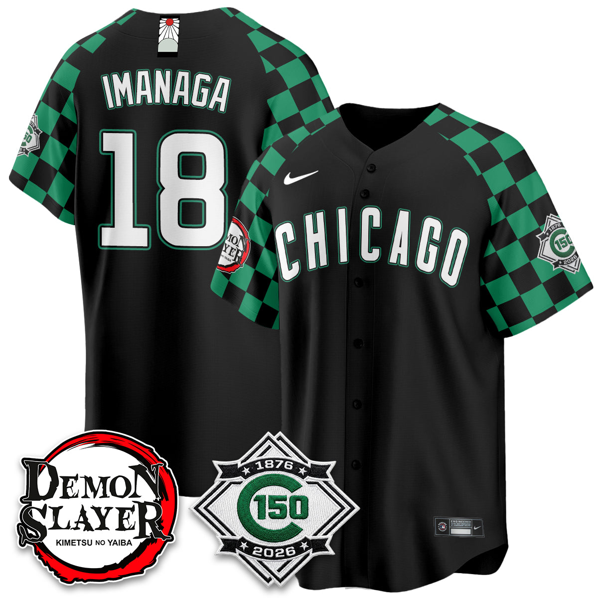 CHC Demon Slayer Vapor Limited Jersey - Stitched-DTD