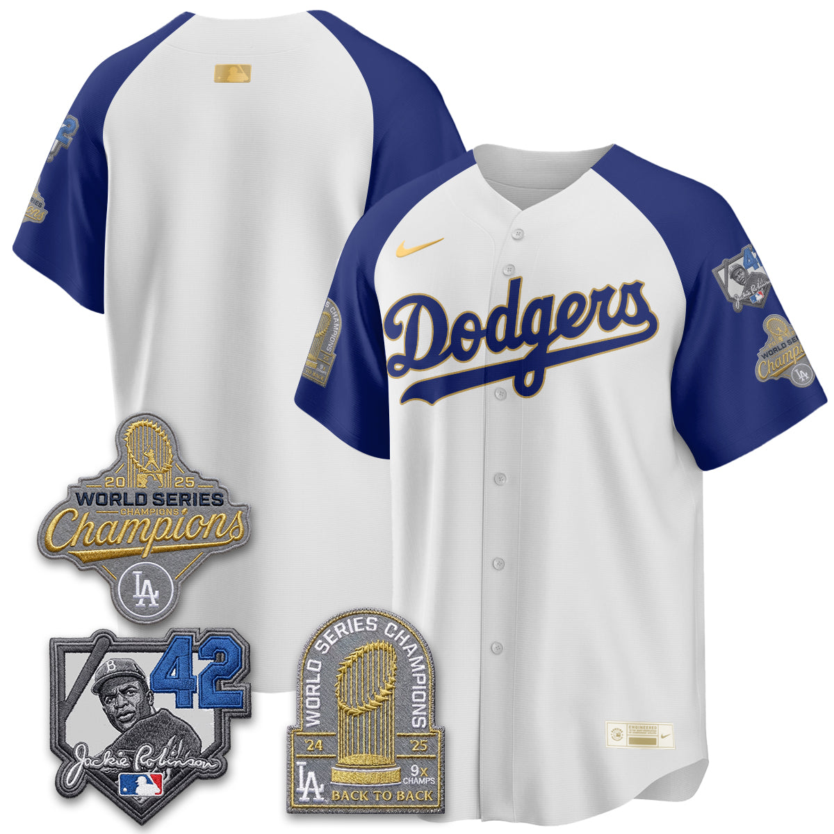 LAD 2026 Jackie Robinson New Era Vapor Limited Jersey - All Stitched-DTD