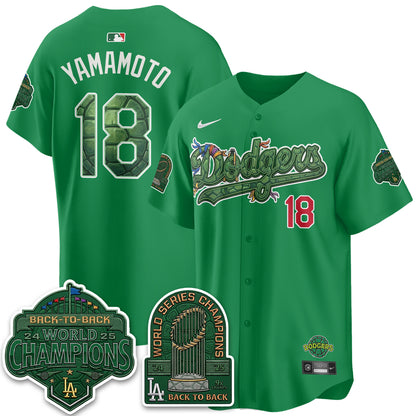 LAD x TMNT 2026 Vapor Jersey - Stitched-DTD