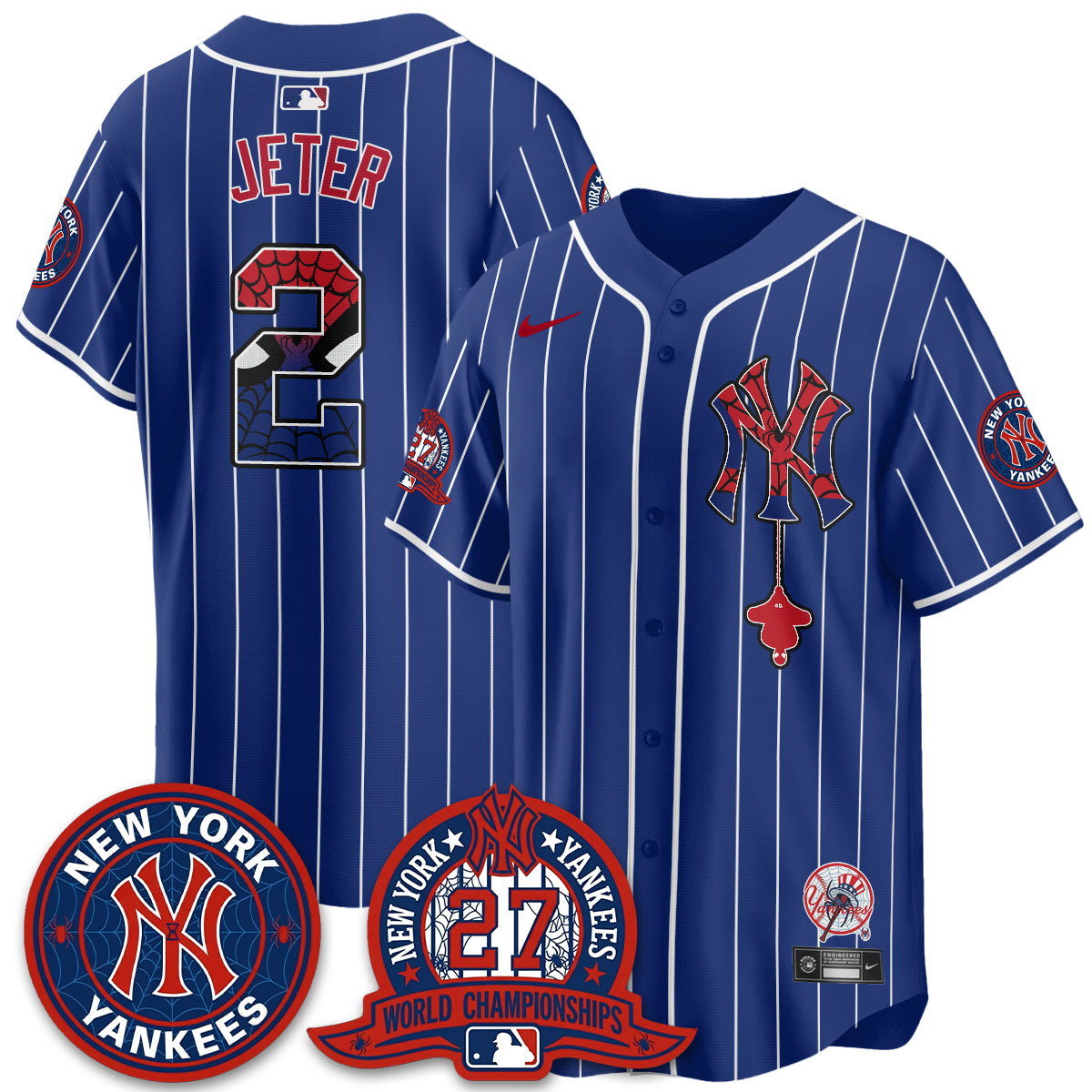 NYY x Web-Head 2026 Vapor Jersey - Printed-DTD