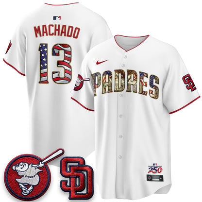 SD 2026 Independence Day USA Vapor Limited Jersey - Stitched-DTD