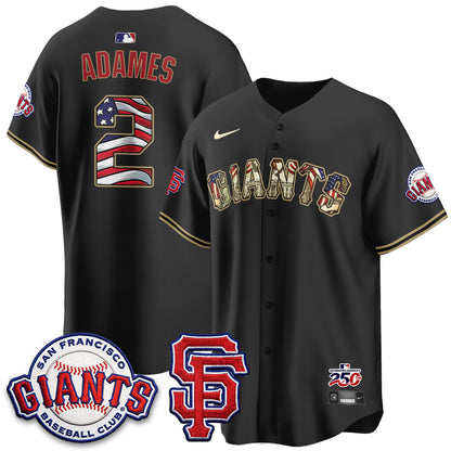 San Francisco Giants2026 Independence Day USA Jersey - All Stitched-DTD