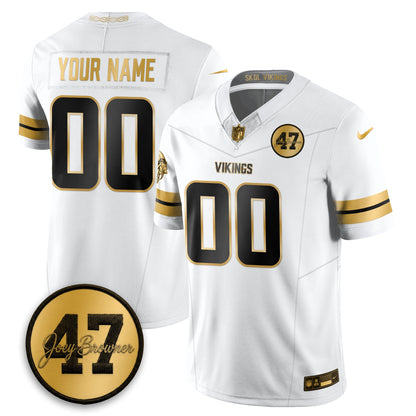 MIN Joey Browner Thank You For Memories - 1960 – 2026 Football Vapor Limited Custom Jersey - All Stitched-DTD