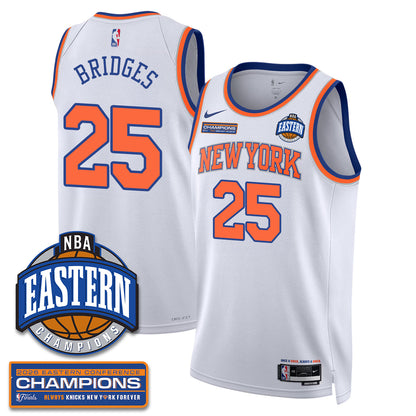 NYK 2026 NBA Eastern Conference Champions Vapor Jersey - Stitched-DTD