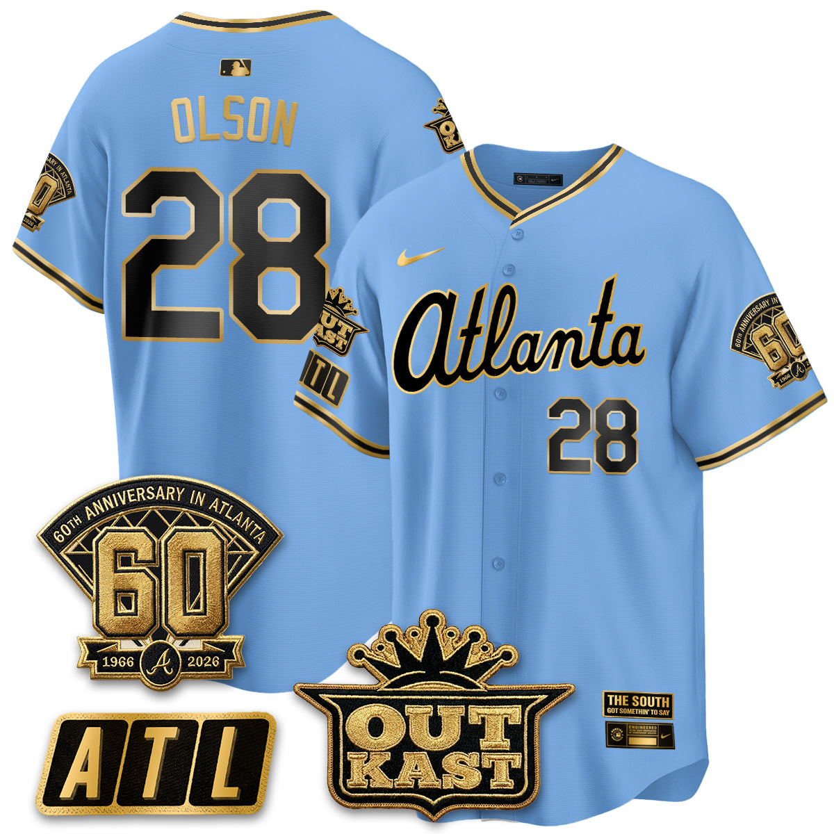 ATL 2026 Gothic Edition Vapor Limited Jersey - All Stitched-DTD