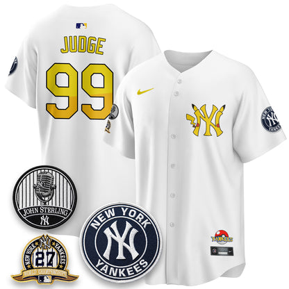 NYY x PKM Cartoon Limited Jersey -  Stitched-DTD