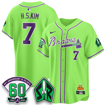 ATL 60th Anniversary Space Ranger Edition Vapor Limited Jersey - All Stitched-DTD