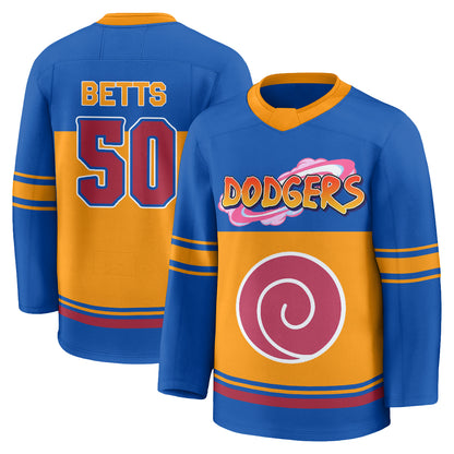 LAD Naruto Edition Vapor Hockey Jersey - Stitched-DTD