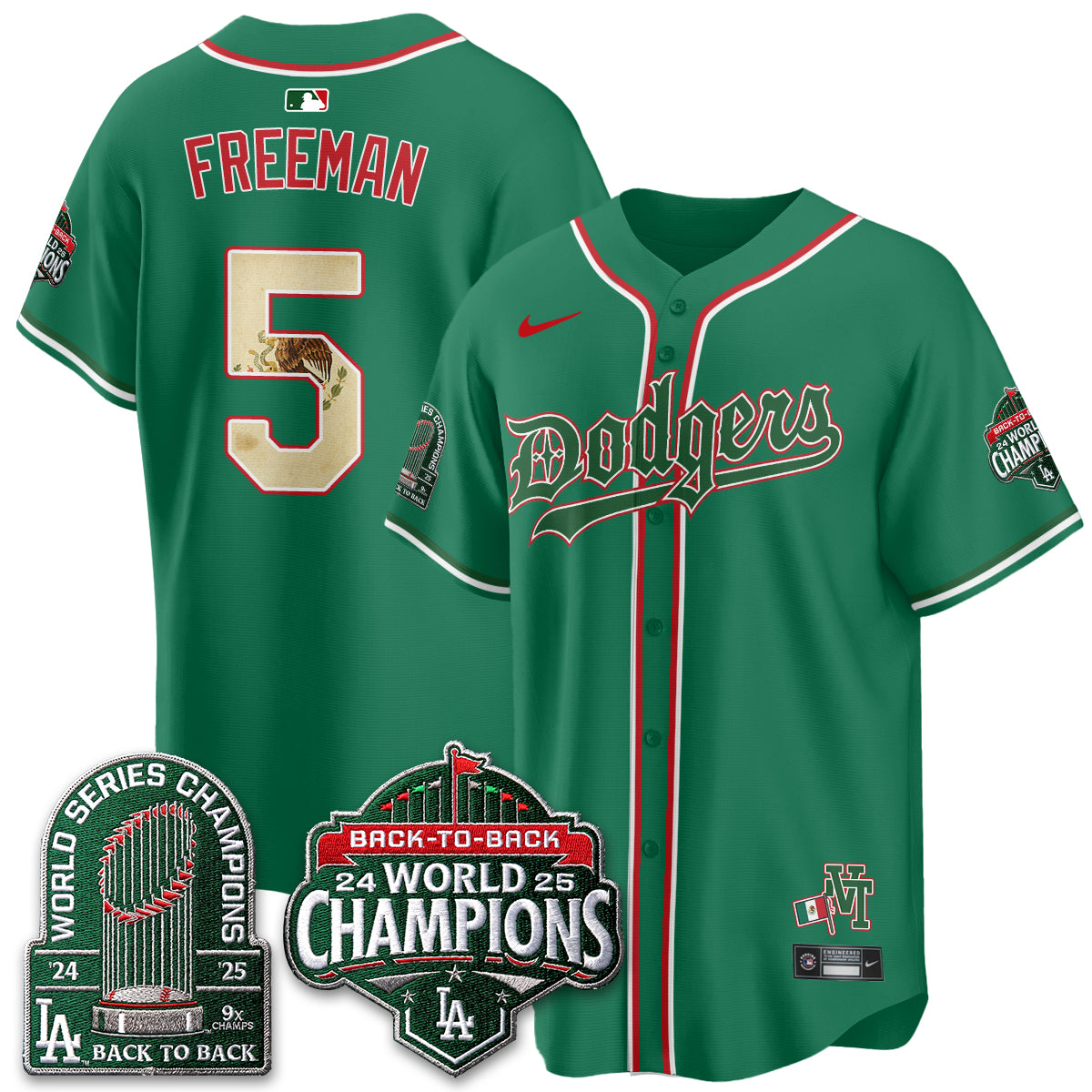 LAD x Mexico Style Vapor Jersey - Stitched-DTD