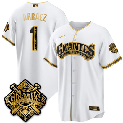 SF GIGANTES Vapor Limited Jersey - All Stitched-DTD