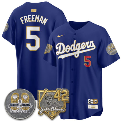 LAD -  2026 Jackie Robinson Day Vapor Limited Jersey - All Stitched-DTD
