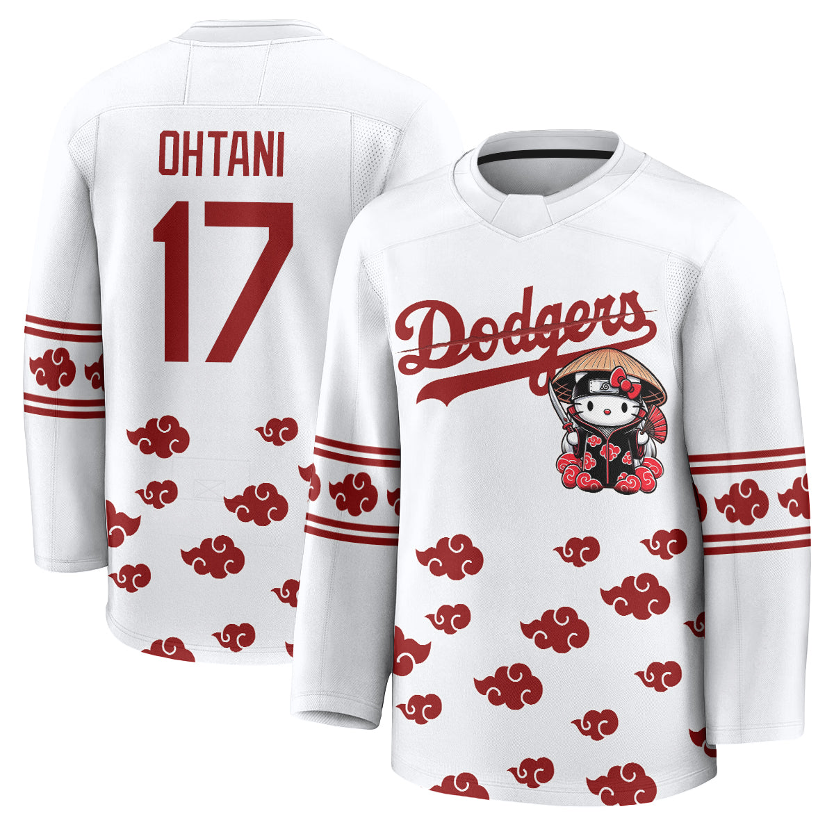 LAD Akatsuki Edition Vapor Hockey Jersey - Stitched-DTD