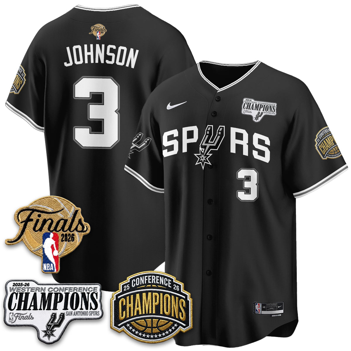 SAS 2026 Basketball Finals Vapor Jersey - Stitched-DTD