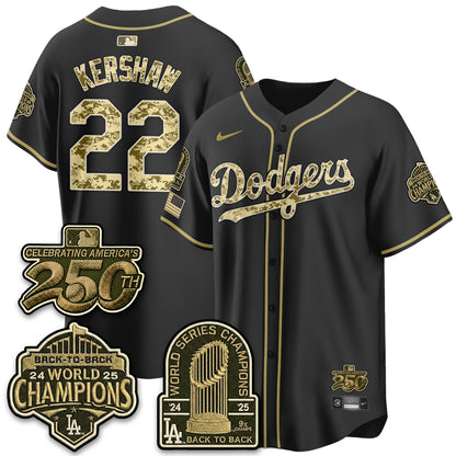 LAD Military Appreciation Game Day Jersey V2 - Stitched-DTD