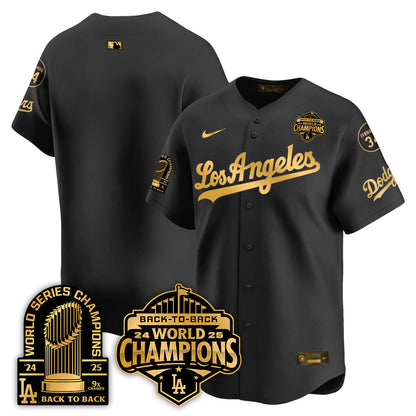 LAD Alternate  Vapor Limited Jersey - 9x Champs - All Stitched-DTD