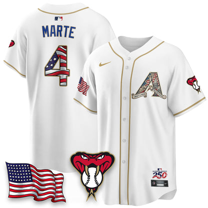 ARI 2026 Independence Day USA Vapor Limited Jersey - Stitched-DTD