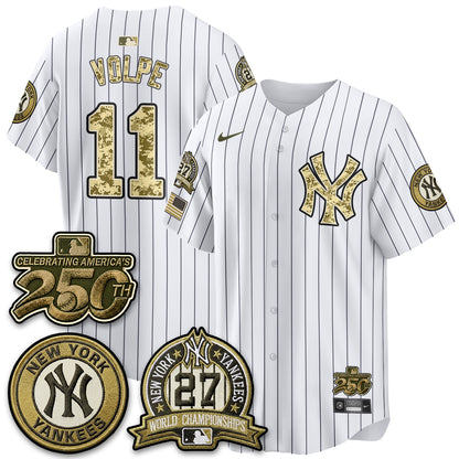NYY Salute to Service 2026 Vapor Limited Jersey - Stitched-DTD