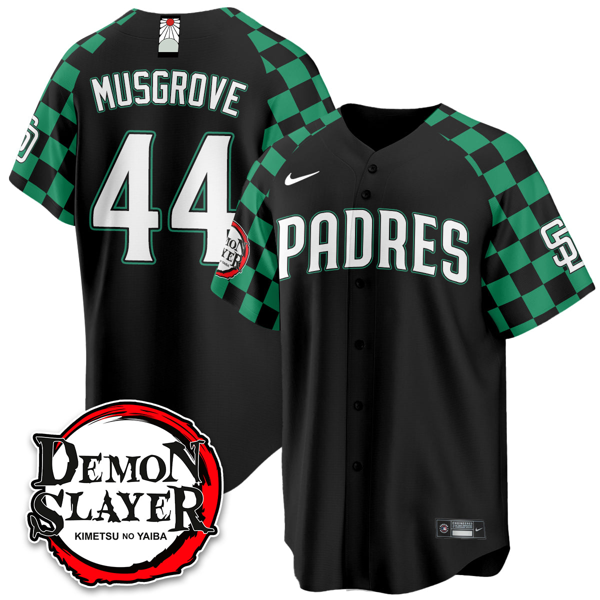 SD Demon Slayer Vapor Limited Jersey - Stitched-DTD
