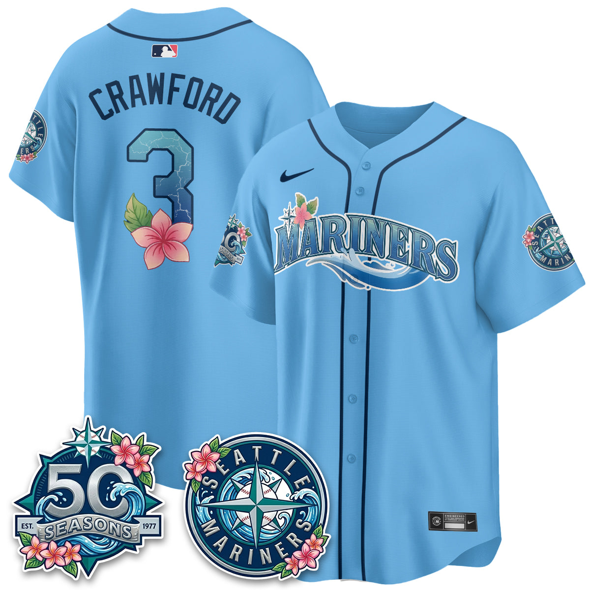 SEA "Aloha Spirit" Vapor Limited Jersey - Printed-DTD