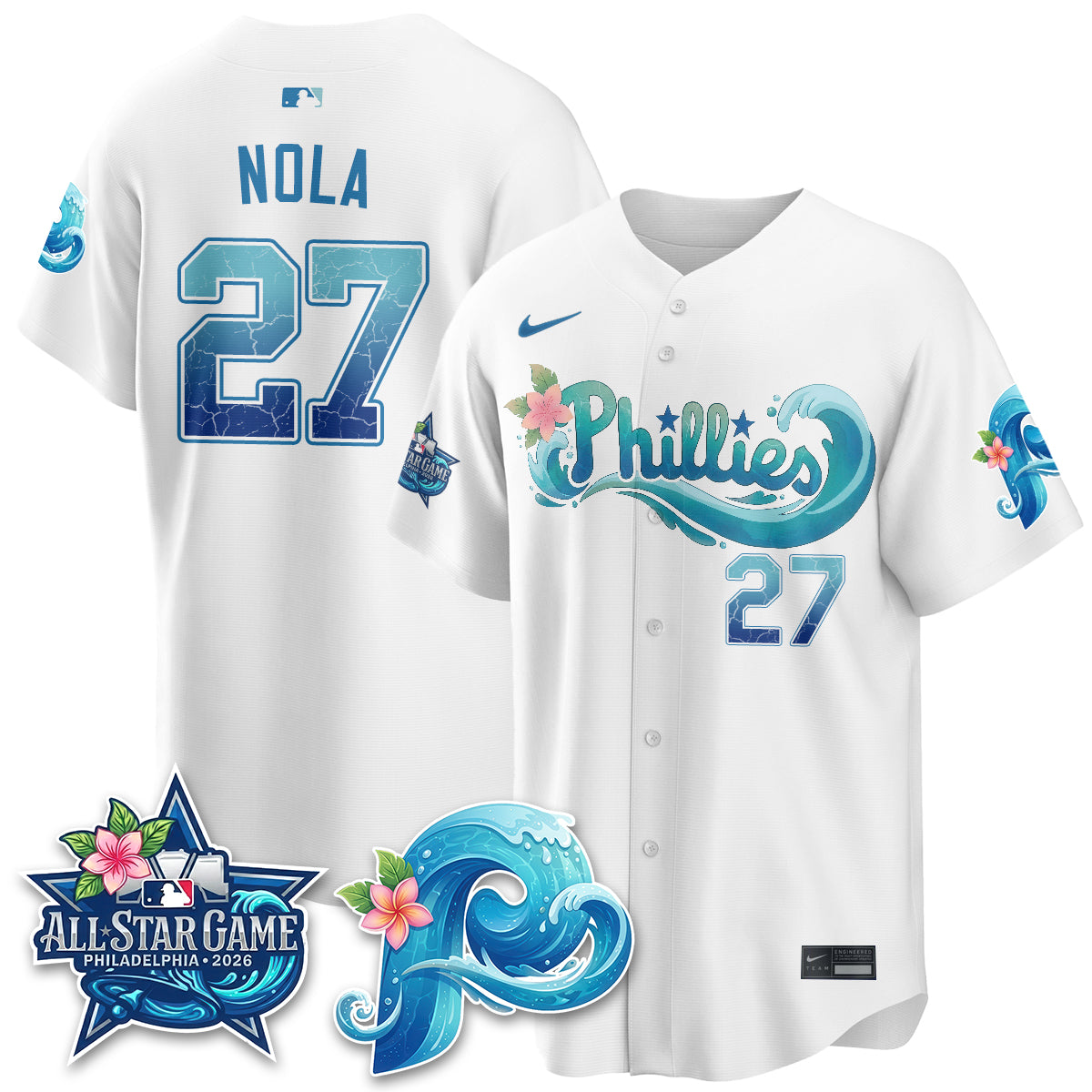 PHI Aloha Spirit Vapor Limited Jersey - Stitched-DTD