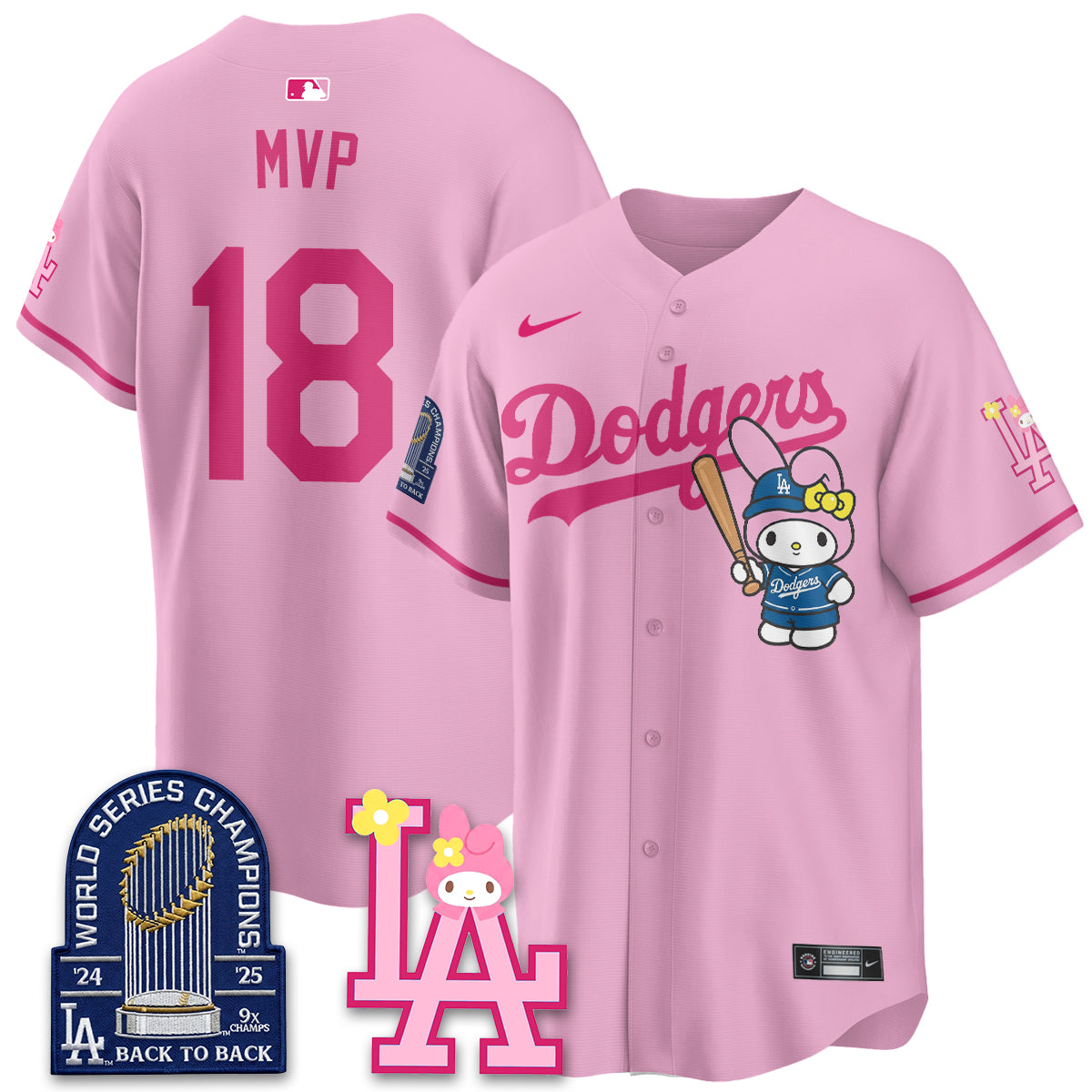 LAD My Melody Edition Vapor Jersey - Stitched-DTD