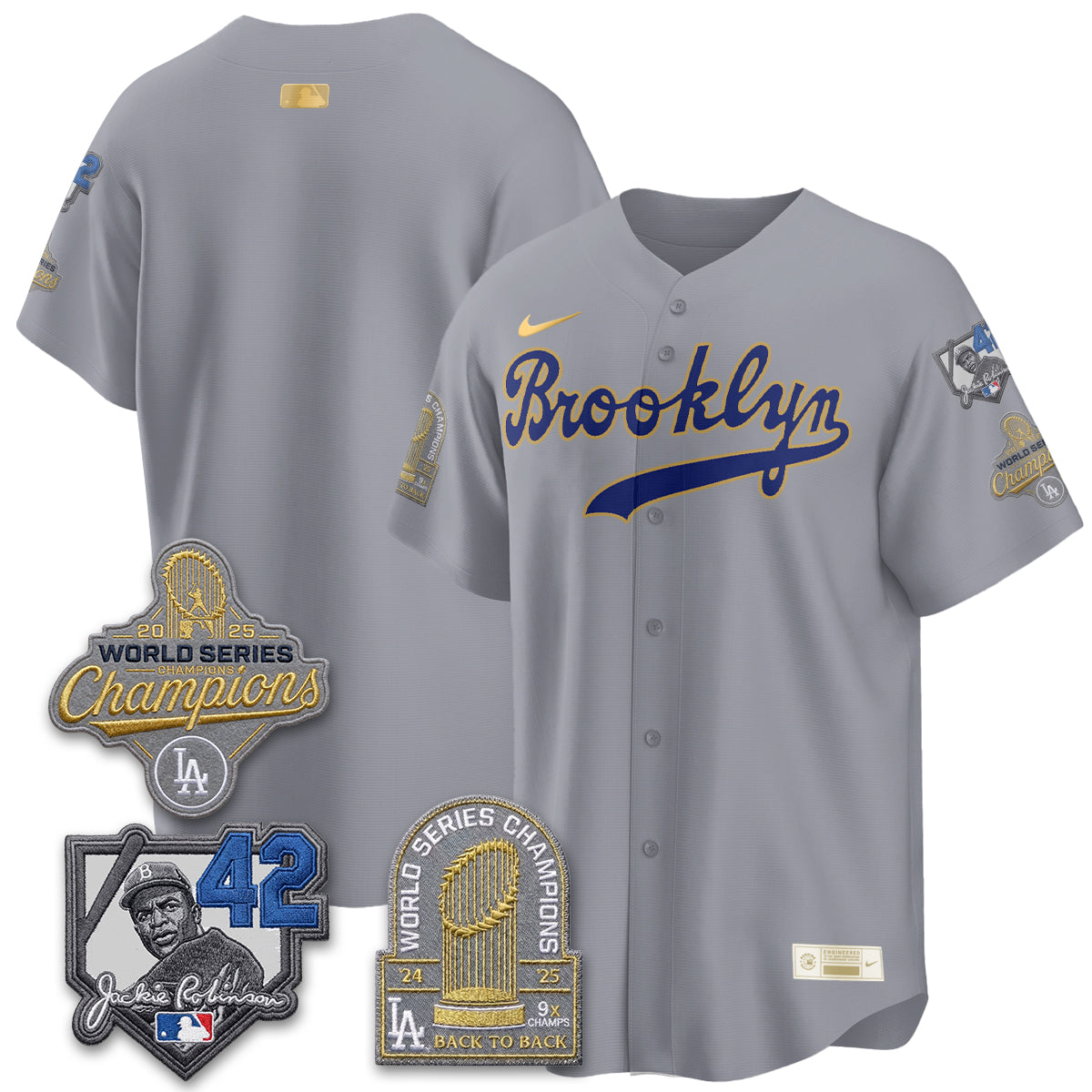 LAD 2026 Brooklyn Jackie Robinson Limited Jersey - All Stitched-DTD