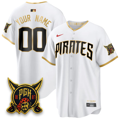 Custom PIT 2026 City Connect Vapor Limited Jersey - All Stitched-DTD