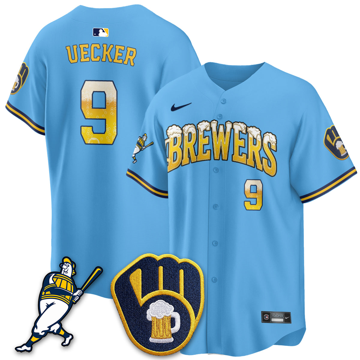 MIL "Pitcher & Pint" Edition Vapor Limited Jersey - Stitched-DTD