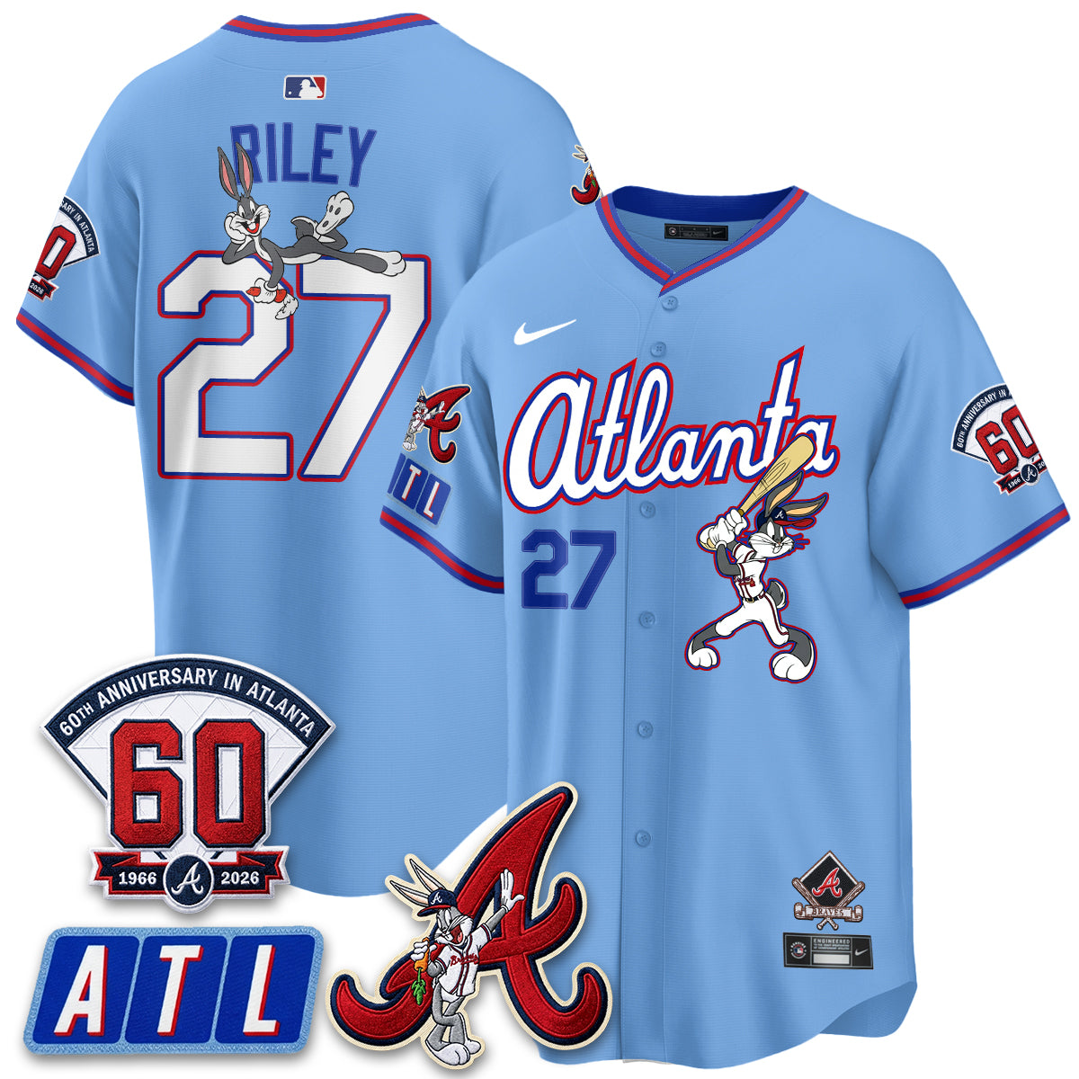 ATL x Bunny Vapor Premier Limited Jersey - Stitched-DTD