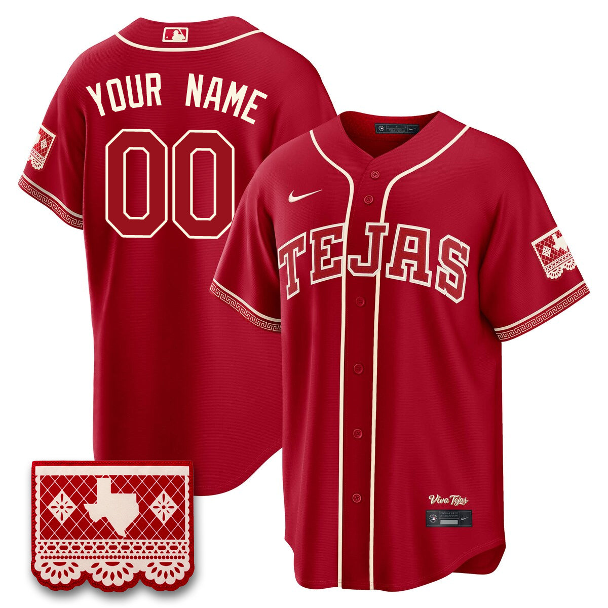 TEX 2026 City Connect Vapor Custom Jersey - All Stitched-DTD