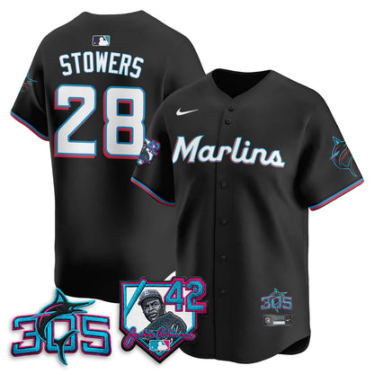 MIA 2026 Jackie Robinson New Era Vapor Limited Jersey - All Stitched-DTD