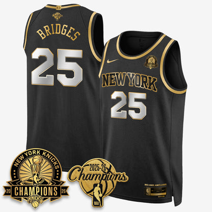 NYK 2026 Basketball Champions Special Edition Vapor Jersey V2- Stitched-DTD