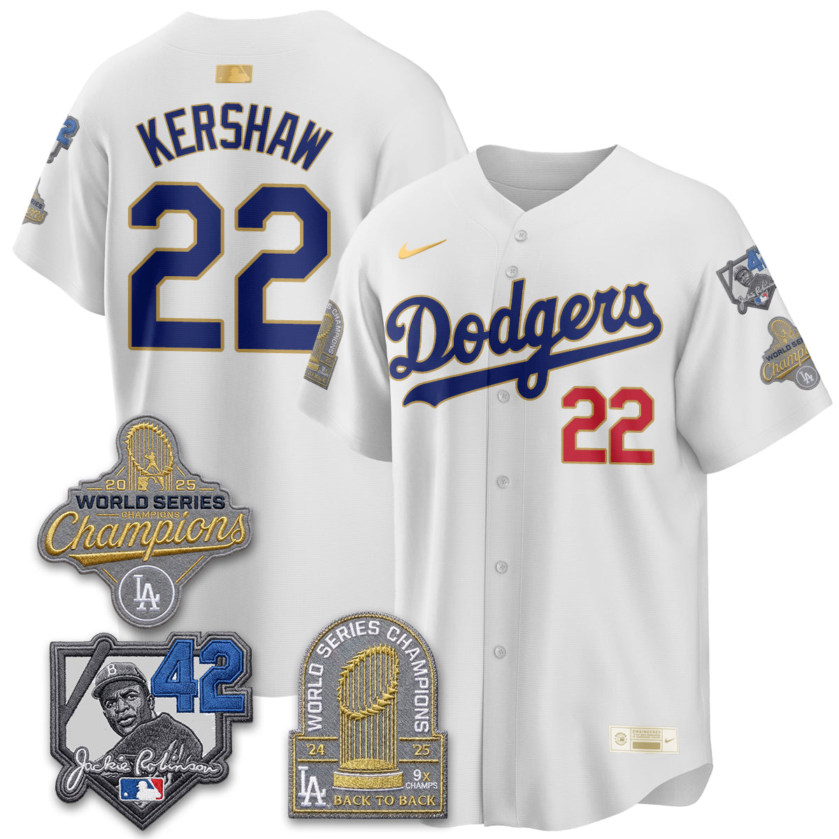 LAD 2026 Jackie Robinson New Era Vapor Limited Jersey - All Stitched-DTD