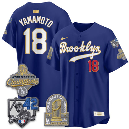 LAD 2026 Brooklyn Jackie Robinson Limited Jersey - All Stitched-DTD