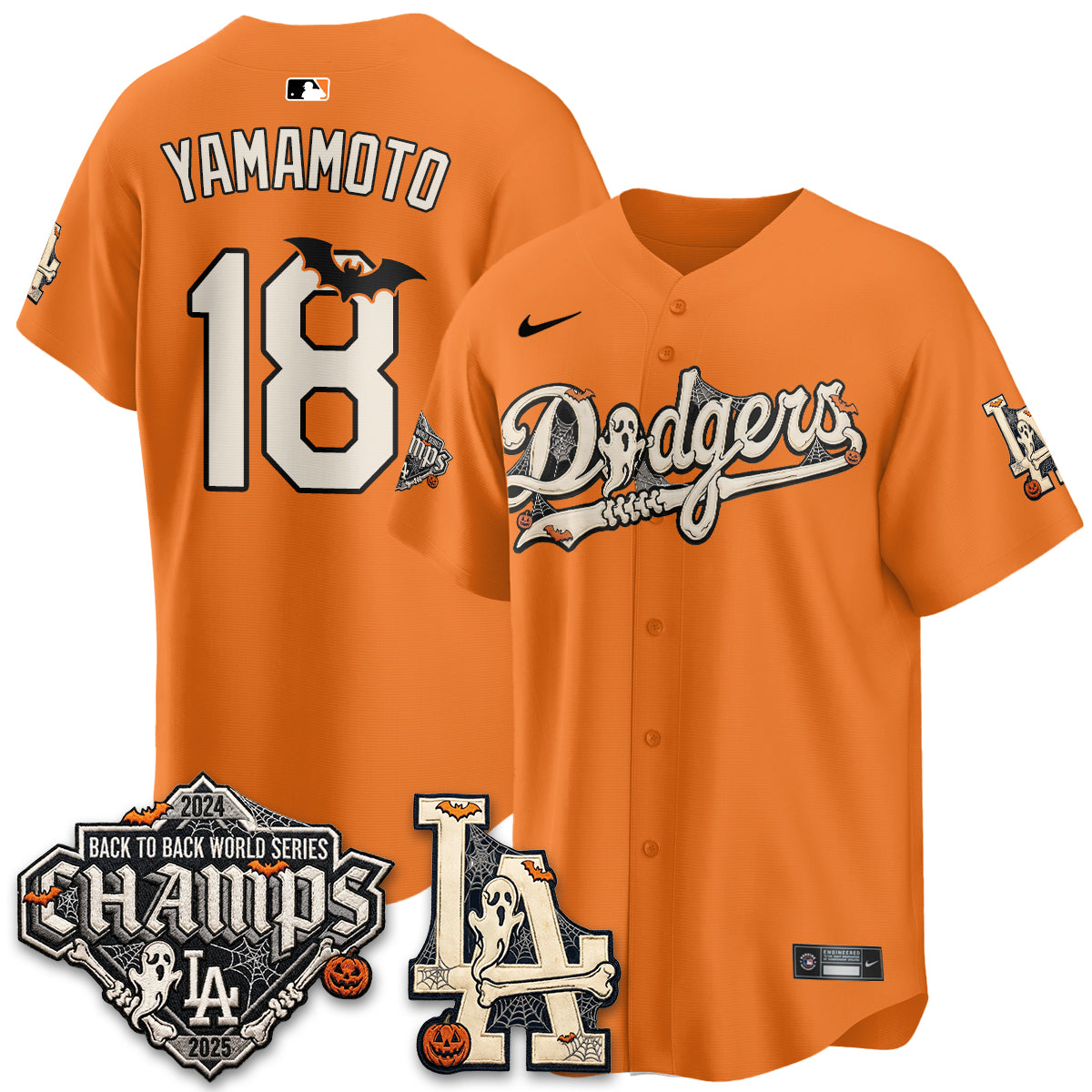 LAD Halloween 2026 Vapor Jersey - Stitched-DTD