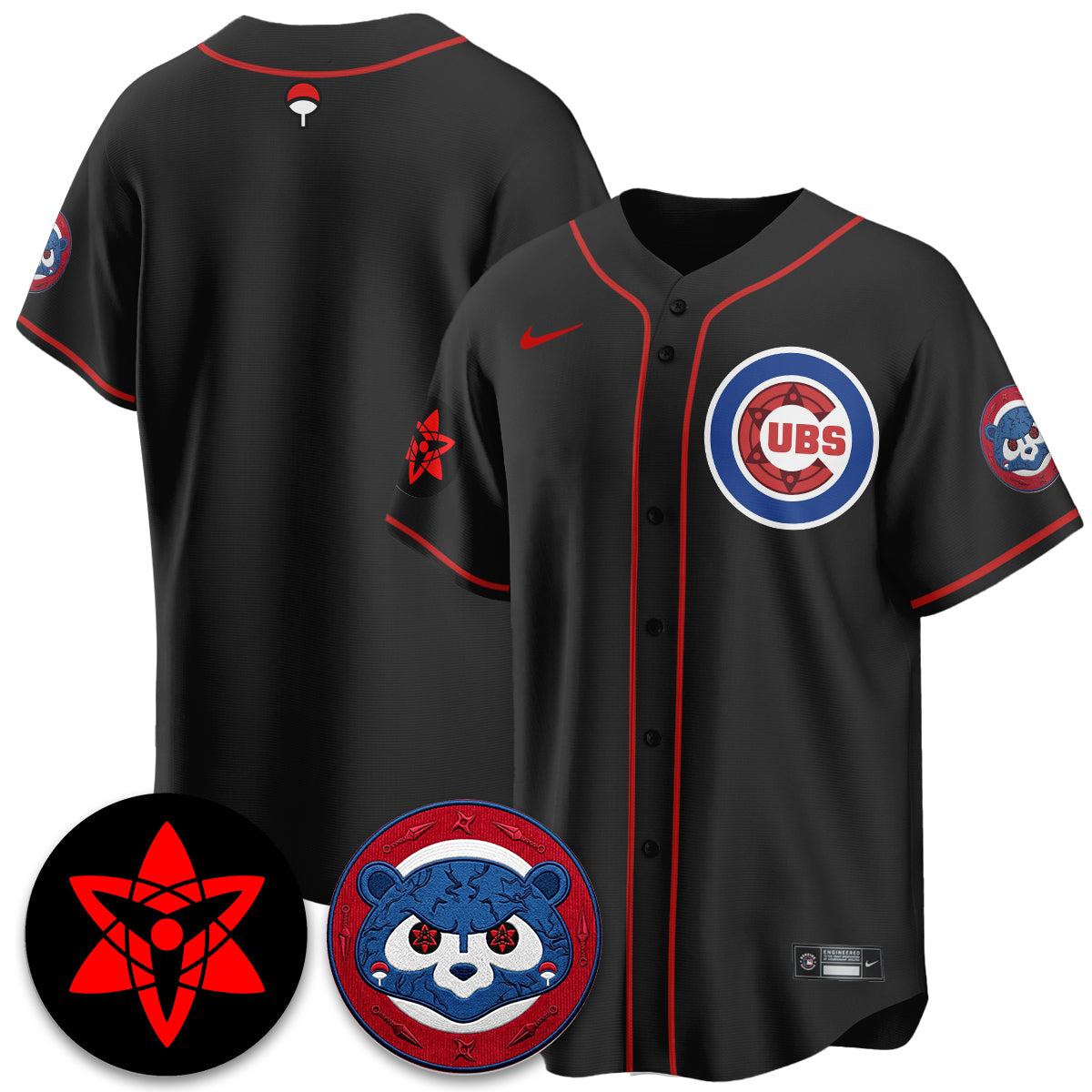 CHC Uchiha Sasuke Vapor Limited Jersey - Stitched-DTD