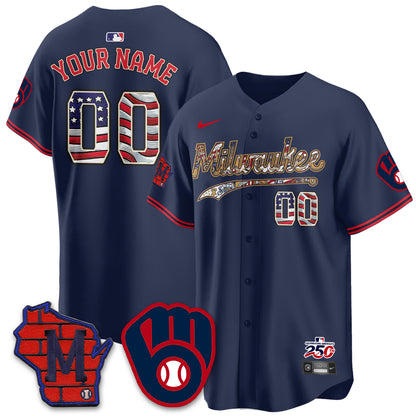 MIL 2026 Independence Day USA Vapor Limited Custom Jersey - Stitched-DTD