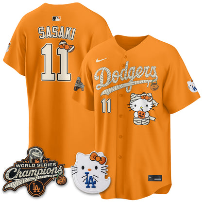 LAD Halloween 2026 Vapor Jersey V2- Stitched-DTD