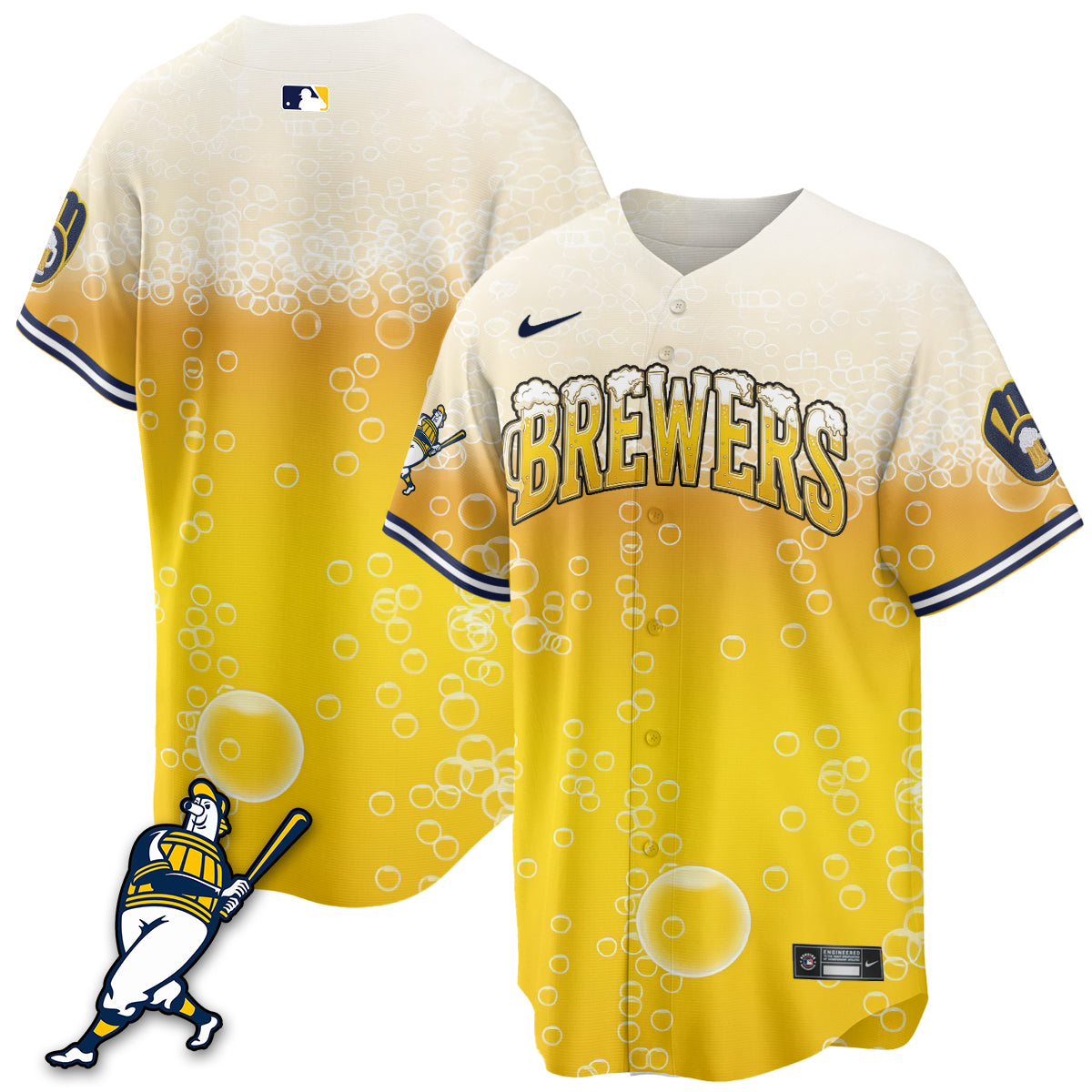 MIL "Pitcher & Pint" Edition Vapor Limited Jersey - Stitched-DTD