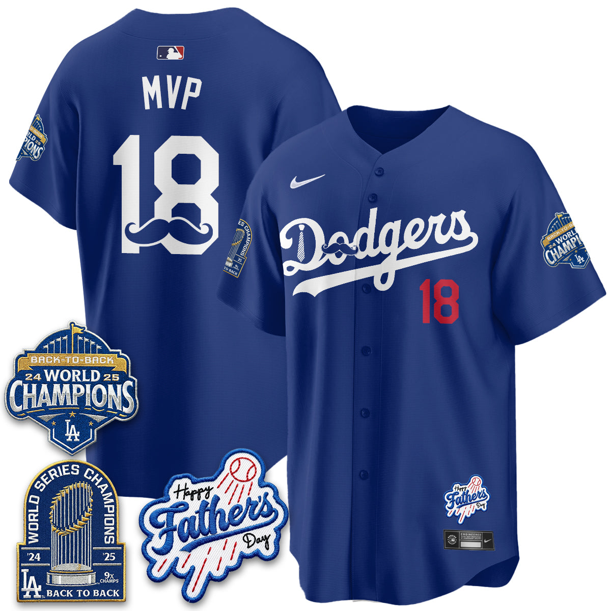 LAD Happy Father's Day 2026 Jersey - Stitched-DTD