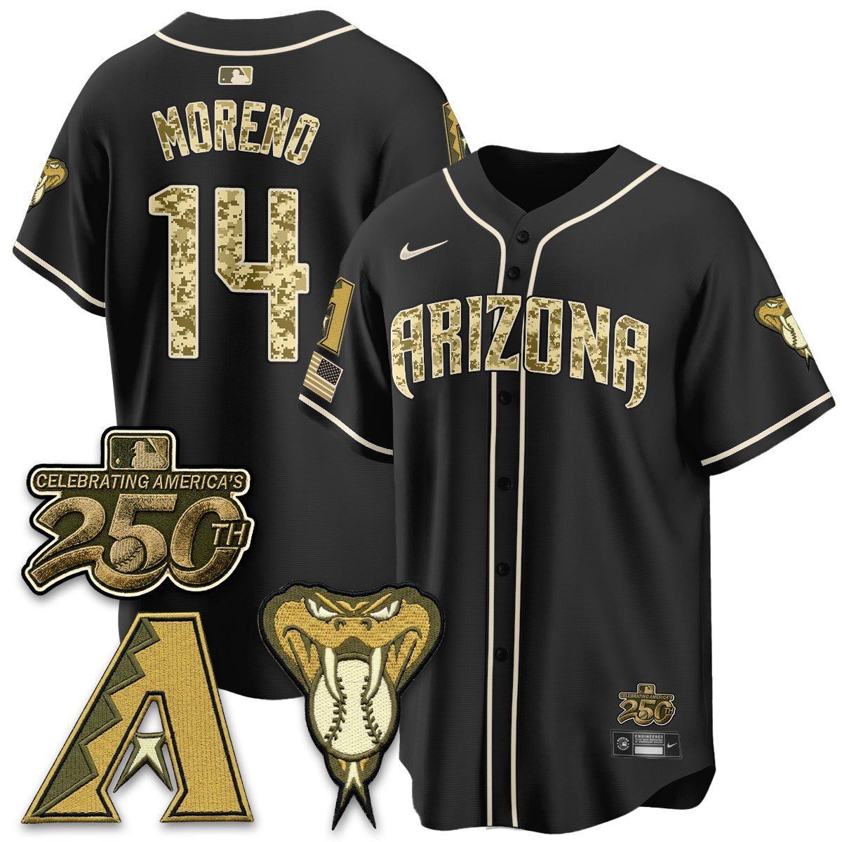 ARI Salute to Service 2026 Vapor Premier Limited Jersey - All Stitched-DTD